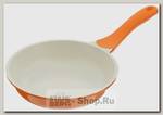 Сковорода универсальная BIOSTAL Bio-FP-28 оранж/беж., 28 см, алюминий