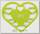 Подставка под горячее Gipfel Amour 0297 20x17x0.5 см