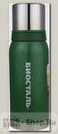 Термос Biostal ОХОТА NBА-1000G, 1 литр с узким горлом, зеленый