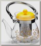 Заварочный чайник Mayer&Boch 26963 0.6 литра, желтый