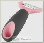 Кухонный нож-овощечистка BEKKER BK-1064, розовая
