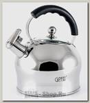 Чайник со свистком GiPFEL Mattino 8605 2.5 литра, нержавеющая сталь