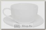 Кофейная пара Tudor England Royal White TU9999-2 90 мл, фарфор, 2 предмета