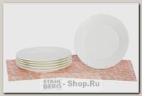 Набор обеденных тарелок Wilmax Julia Vysotskaya 25.5 см, фарфор, 6 предметов
