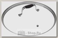 Крышка для посуды Rondell Mocco&Latte RDA-535 28 см, боросиликатное стекло