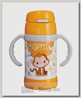 Детский термос GiPFEL Conto 8135 0.26 литра, желтый