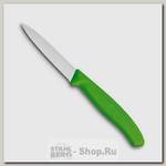 Кухонный нож для овощей Victorinox 6.7636.L114, 8 см, зеленый