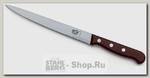 Филейный кухонный нож Victorinox 5.3810.18, лезвие 18 см, деревянная рукоять