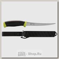 Кухонный филейный нож Morakniv Fishing Comfort Fillet 155, лезвие 155 мм, черный