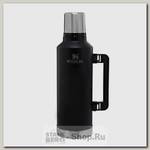 Термос Stanley Classic 10-07935-002 2.4 литра, черный с ручкой