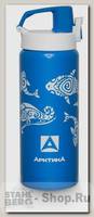 Термос с трубочкой (сититерм) Арктика 702-500, 0,5 литра, голубой