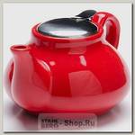 Заварочный чайник Loraine 26594-1 0.75 литра, красный