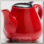 Заварочный чайник Loraine 26595-3 0.6 литра, красный