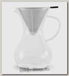 Кофейник с фильтром GiPFEL Pour Over 7226 1 литр, боросиликатное стекло