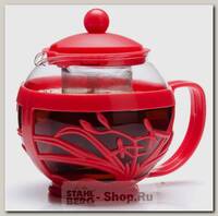 Заварочный чайник Mayer&Boch 26809-2 0.75 литра, красный