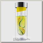 Бутылка для воды Asobu Flavour it (0,48 литра) желтая