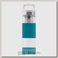 Термобутылка Sigg H&C Glass WMB Midnight 0.4 литра, голубая