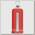 Бутылка для воды Sigg Star Scarlet 8649.20, 0.5 литров, красная