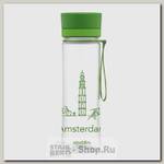 Бутылка для воды Aladdin Aveo Amsterdam 10-01102-083 0.6 литра зеленая
