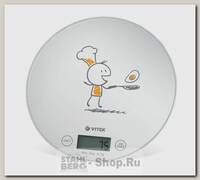 Весы кухонные VITEK VT-8018 W, электронные