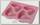Форма для льда Regent inox Silicone 93-SI-FO-48 Челюсти, 15х11х2 см