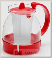 Заварочный чайник Mayer&Boch 26171-1 1.25 литра, красный