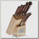 Набор кухонных ножей TalleR Саффолк TR-2001, 7 предметов, в подставке