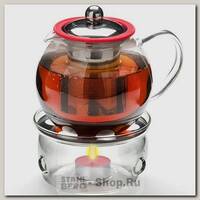 Заварочный чайник с подогревом Mayer&Boch 25675 0.8 литра, стеклянный