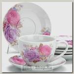 Чайный сервиз Loraine 25927 Цветы 6 персон, 12 предметов