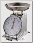 Механические кухонные весы GiPFEL 5687 со стальной чашей, до 5 кг