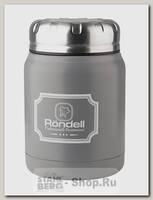 Термос для еды Rondell Grey Picnic RDS-943 0.5 литра, серый