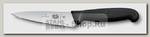 Разделочный кухонный нож Victorinox 5.2003.15, 15 см, черный