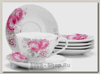 Чайный сервиз Loraine 25920 Цветы 6 персон, 12 предметов