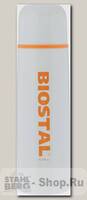 Термос Biostal Fler NB-750C-B 0.75 литра с узким горлом, глухая пробка, белый
