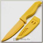 Кухонный нож для овощей Mayer&Boch 24091, лезвие 100 мм, желтый