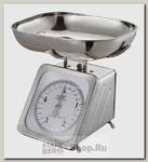 Механические кухонные весы GiPFEL 5689 со стальной чашей, до 5 кг