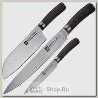 Набор кухонных ножей Mayer&Boch 28001, 3 предмета, черный
