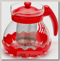 Заварочный чайник Mayer&Boch 26173-1 0.7 литра, красный