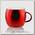 Кружка Asobu Sparkling mugs (0,38 литра) красная
