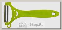 Кухонный нож-овощечистка Regent inox Promo 94-3704, двойное лезвие