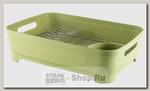 Сушилка для посуды GiPFEL 2412, пластик, 46х34х12 см