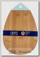 Разделочная доска GiPFEL Brinkhaus 3467 овальная, 32х25 см, бамбук