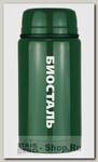 Термос Biostal NTS-750G, 0.75 литра с широким горлом, зеленый