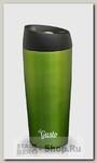 Дорожная кружка (Термокружка) El Gusto Grano, 0.47 литра (16 унций), зеленая матовая