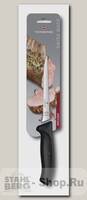 Обвалочный кухонный нож Victorinox 6.8413.15B, гибкое лезвие 15 см, черный