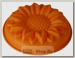 Форма для выпечки пирога Ромашка Regent inox Silicone 93-SI-FO-29 круглая, силиконовая, 28х6.5 см