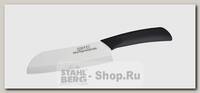 Кухонный нож Сантоку GiPFEL Eterno 6853, лезвие 130 мм, керамика