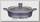Сотейник Winner Marble coating WR-1492 4.5 литра, со стеклянной крышкой