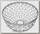 Фруктовница Regent inox Trina 93-TR-01-11, 24х14 см