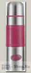 Термос Biostal Fler NB-750P-R 0,75 литра с узким горлом, глухая пробка, розовый